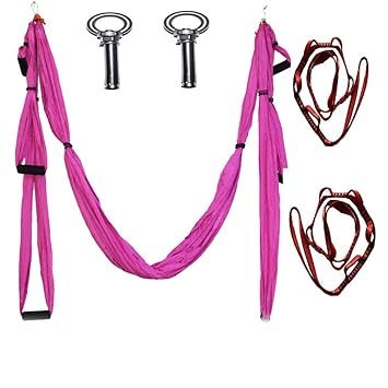 JESSIEKERVIN YY3 Hamaca Aérea Yoga Hamaca Yoga Paracaídas de ...