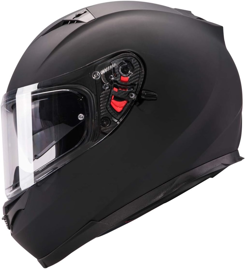 Orthrus Orion Series Full-Face Street Bike Cruiser Motorcycle Helmets with Drop-Down Inner Sun Shield DOT Pinlock Compatible