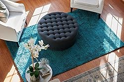 Unique Loom Solid Shag Collection Area Rug