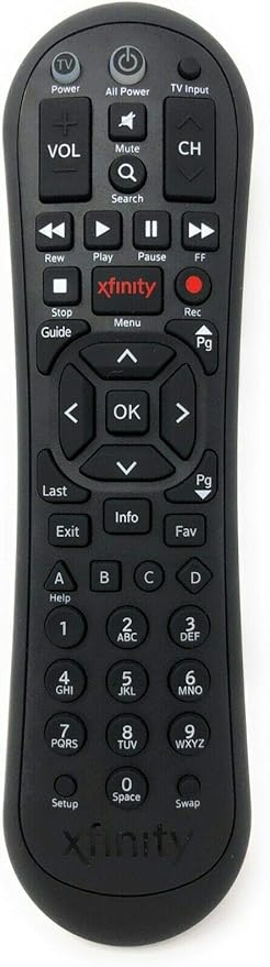 Amazon Com Xfinity Comcast Dta Cable Box Remote Control Xr2 V3 Home Audio Theater