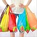 Reusable Shopping Bags,Foldable Tote Eco Grab Bag with Handles,Kitchen Grocery Shopping Bags (8 PCS Color Mixture)