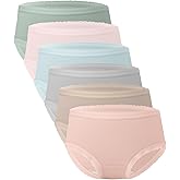 BAMBOO COOL Women's Underwear Soft Panties for Women Full Coverage Ladies Underpants Full Coverage Briefs,6 Pack