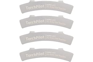 TorchPilot 4pcs Bike Disc Brake Pads & Rotor Alignment Tool -304 Stainless Steel-Bicycle Disc Brake Gap Regulator Adjust Spacer for All MTB Road BMX Bike