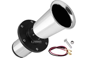 Vixen Horns Loud Ahooga OOGA Air Horn Similar to Antique Vintage Classic Old Car Chrome Color VXH1002C