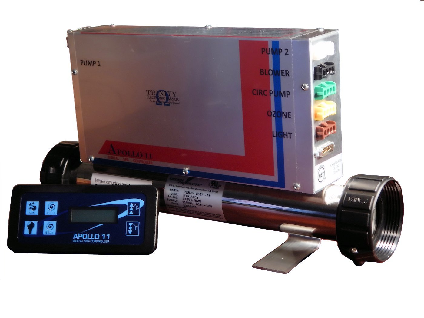 Apollo 11 Digital Spa Controller /Spa Pack / Spa Control Syrtem 2 Pumps