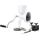 Manual Grain Grinder for Dry and Oily Grains - Durable Kitchen Manual Grain Mill, Fast Hand Flour Mill and Spice Grinder Manual for Home Use - Wonder Junior Deluxe Hand Grain Mill by Wondermill