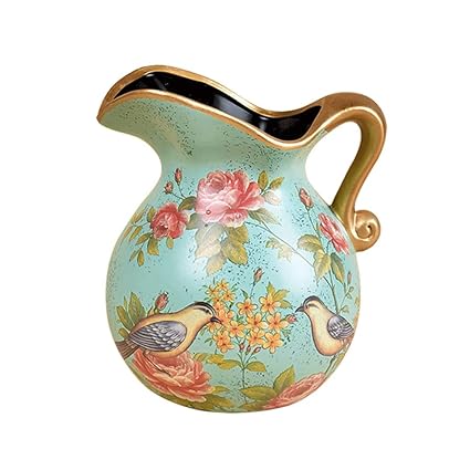 Creative Hand Painted Ceramic Vase Fashion Handmade Art Vase