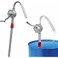 Hand Diesel Transfer Pump,55 gallon drum pump, Aluminum alloy corrosion resistant,hand pump- Fits 5 to 55 Gallon Drums