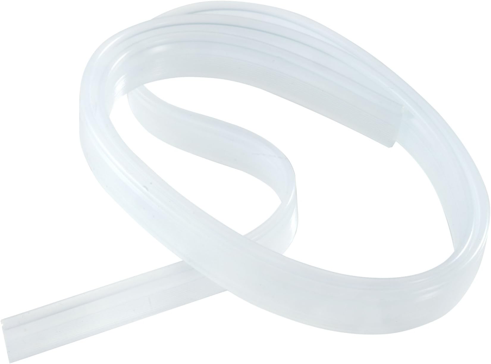 CroydexTranslucent Bath Screen Seal Kit for 8-18mm Gaps, 1000mm,White
