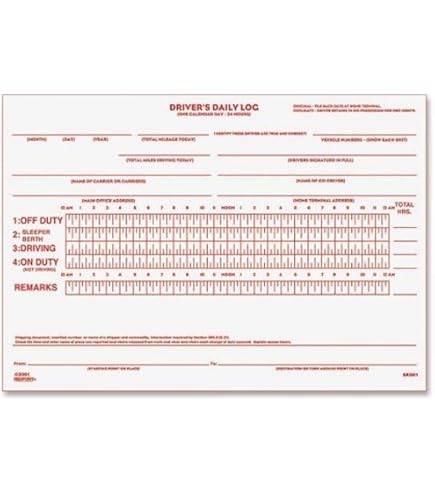 Truck Driver Log Book Examples Trucker's 2-in-1 Log Book - DOT ...