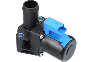 Hihaha No.BM5Z-18495-C/HVAC Heater Control Valve for Ford Fusion SE 1.6T 13-14 for Ford Fiesta ST 1.6T 14-19 / Heater Water Valve/Durable/Plastic / 1 Pc/Black