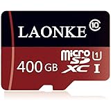 LAONKE 400GB Memory Card High Speed Class 10 Micro SD Card TF Card with Adapter