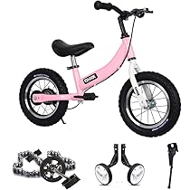 自転車本体 Kids Bike (Cars) Peddle and Balance Balance Bike 2 in 1 for Kids 2 3 4 5 6 7 Years Old,Balance to