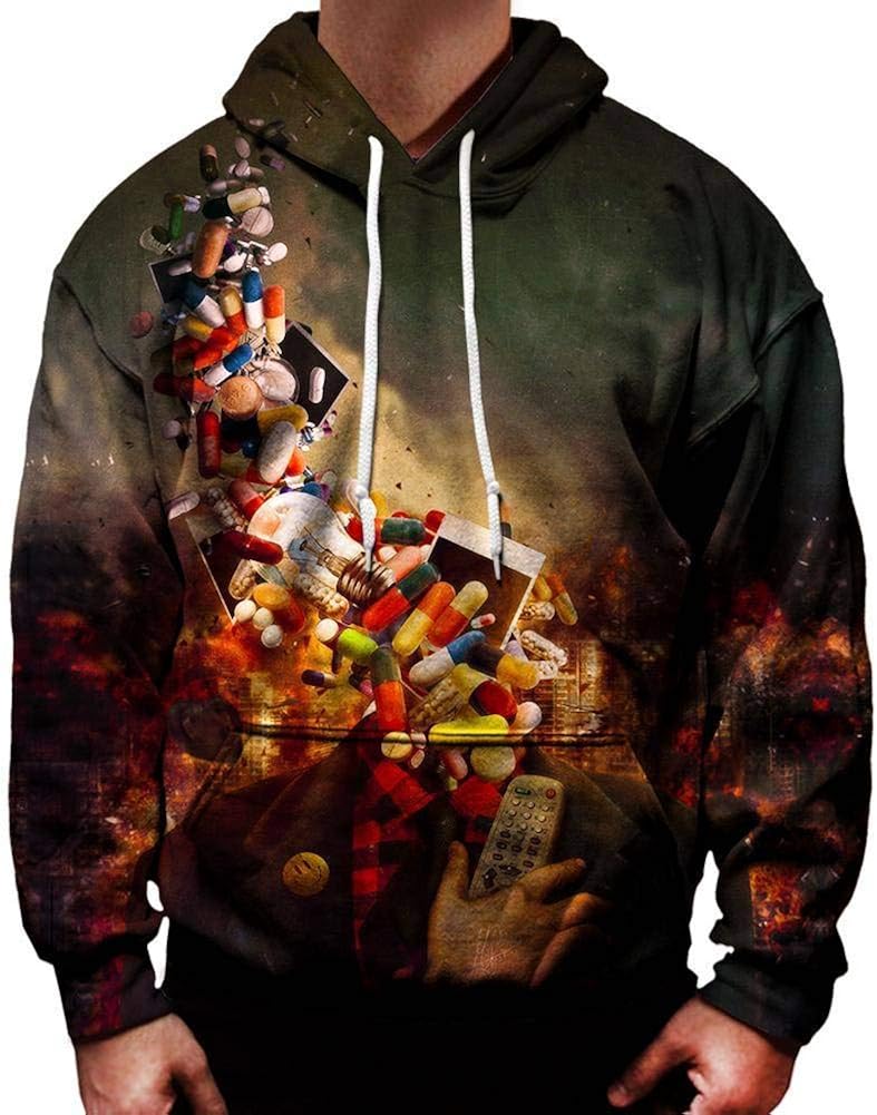 On Cue Apparel Comfortably Numb Hoodie at Amazon Men’s Clothing store
