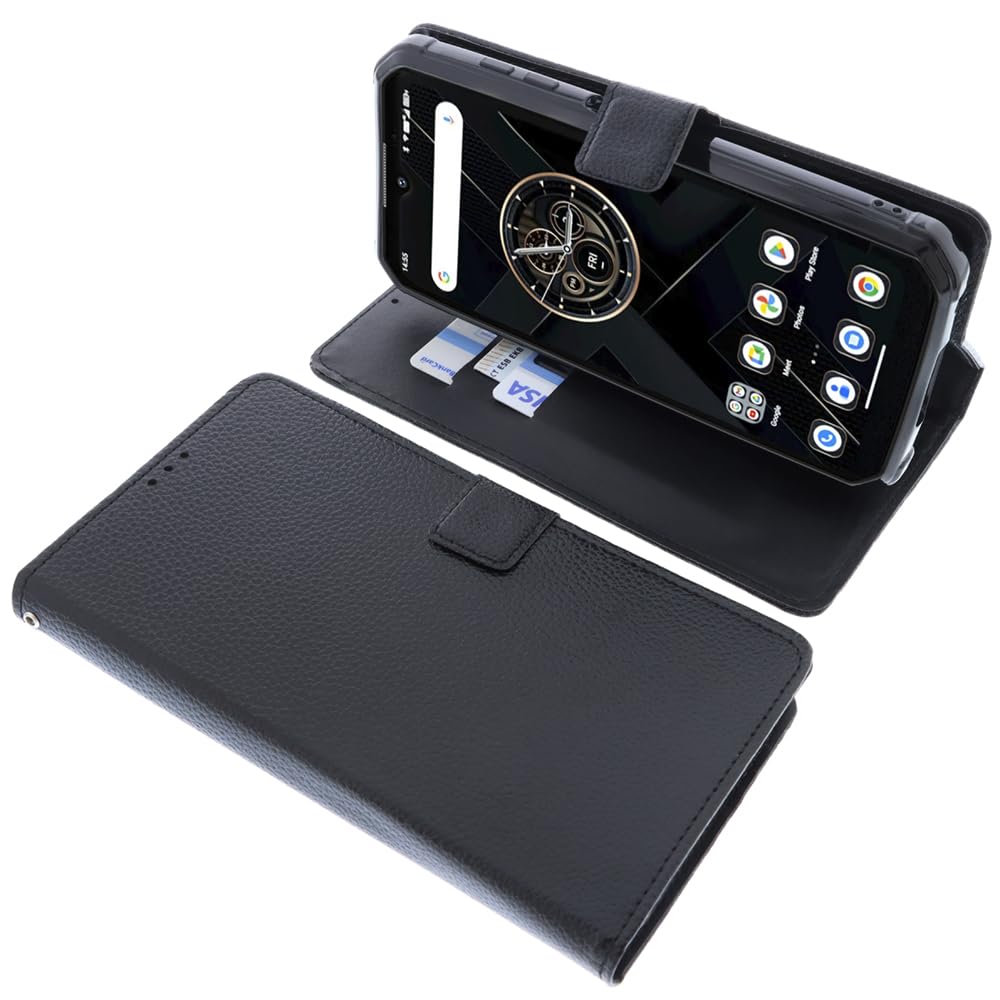 foto-kontor Cover compatible with Oukitel WP22 book-style black case