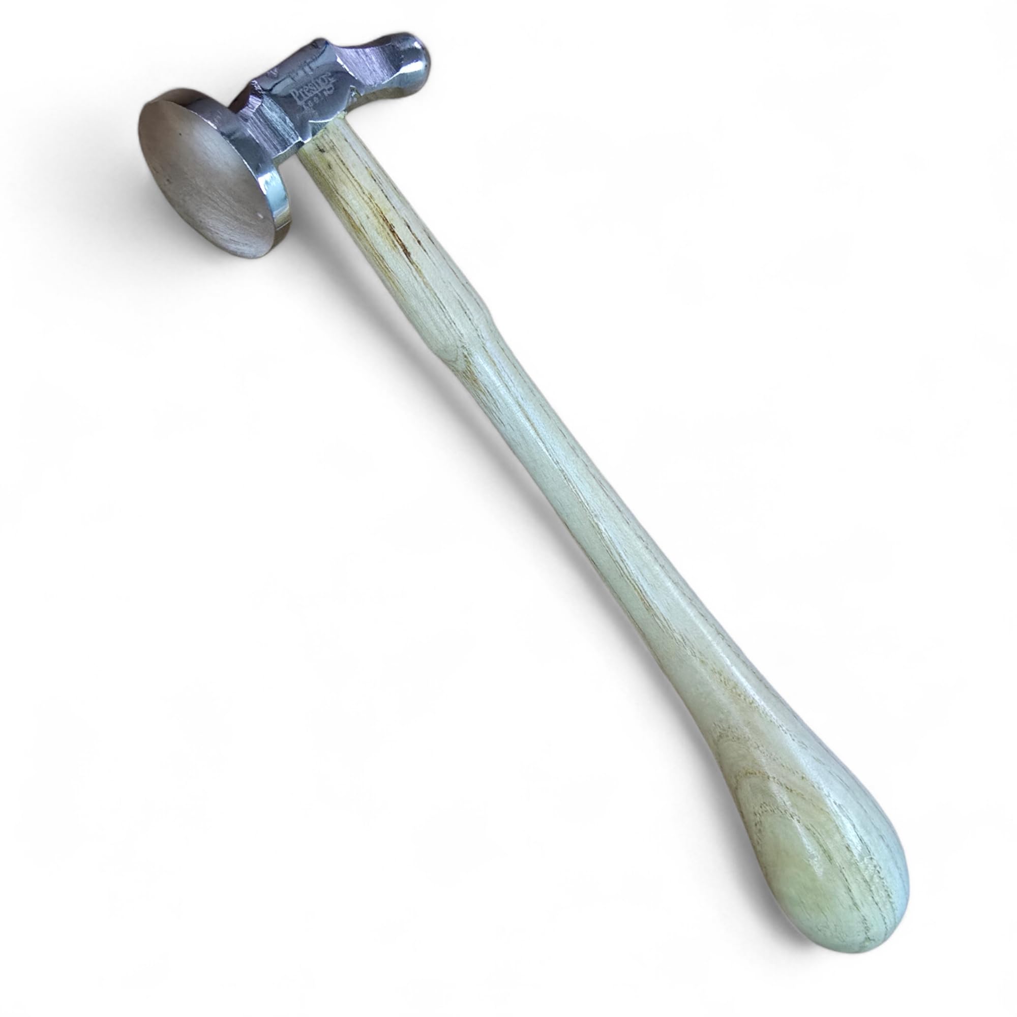 Chasing Hammer, 32 mm Domed Face, Repause, Ball Pein Hammer for Planishing, Metalwork and Jewellery Making, PTL®