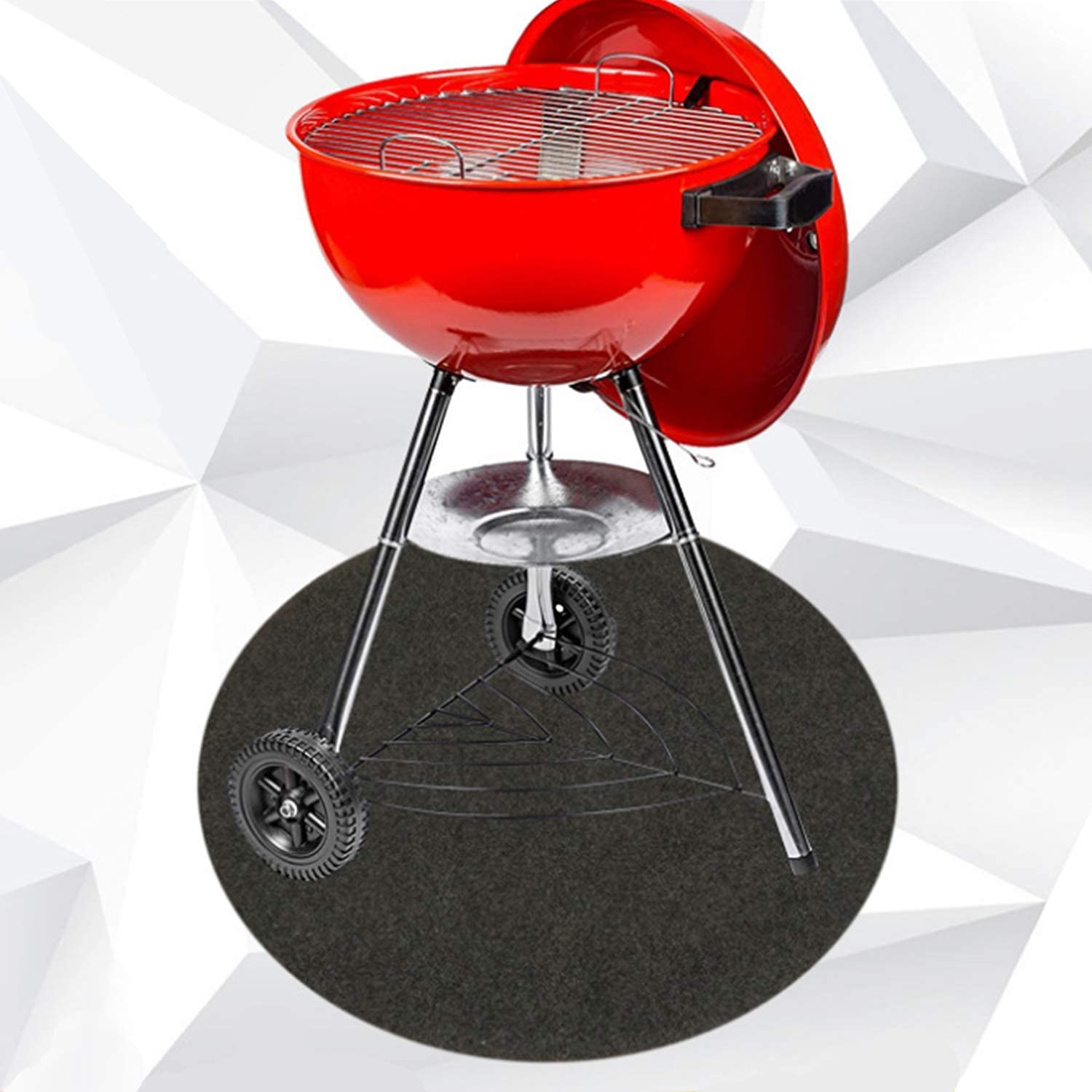 Togetherlife Fire Pit Mat, Round Stove Fire Mat, Retardant