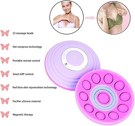 Amazon Co Jp 電気おっぱいマッサージ器 セルライトマッサージパッドツール 乳房刺激装置胸マッサージャ 胸 胸部 乳房 カップ マッサージ 寄せ上げ 豊胸 美胸 美乳 電動 振動 マッサージ器 小さな胸パンパン マッサージ機 ホーム キッチン