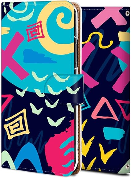 Amazon Xperia 5 Ii ケース 手帳型 エクスぺリア 5 Ii Sog02 カバー 純正 耐衝撃 スマホケース 全機種対応 カラフルな模様 05 ファッション アニメ シンプル 家電 カメラ オンライン通販
