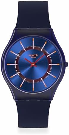 Amazon.com: Swatch Skin Irony 42 Lacquered Unisex Watch Casual