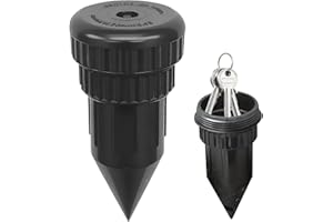 Key Hiders Outside|Hidden Key Holder for Outside Sprinkler Head Hiders Waterproof Discrete Hiding Vault Case for Outdoor/Gard