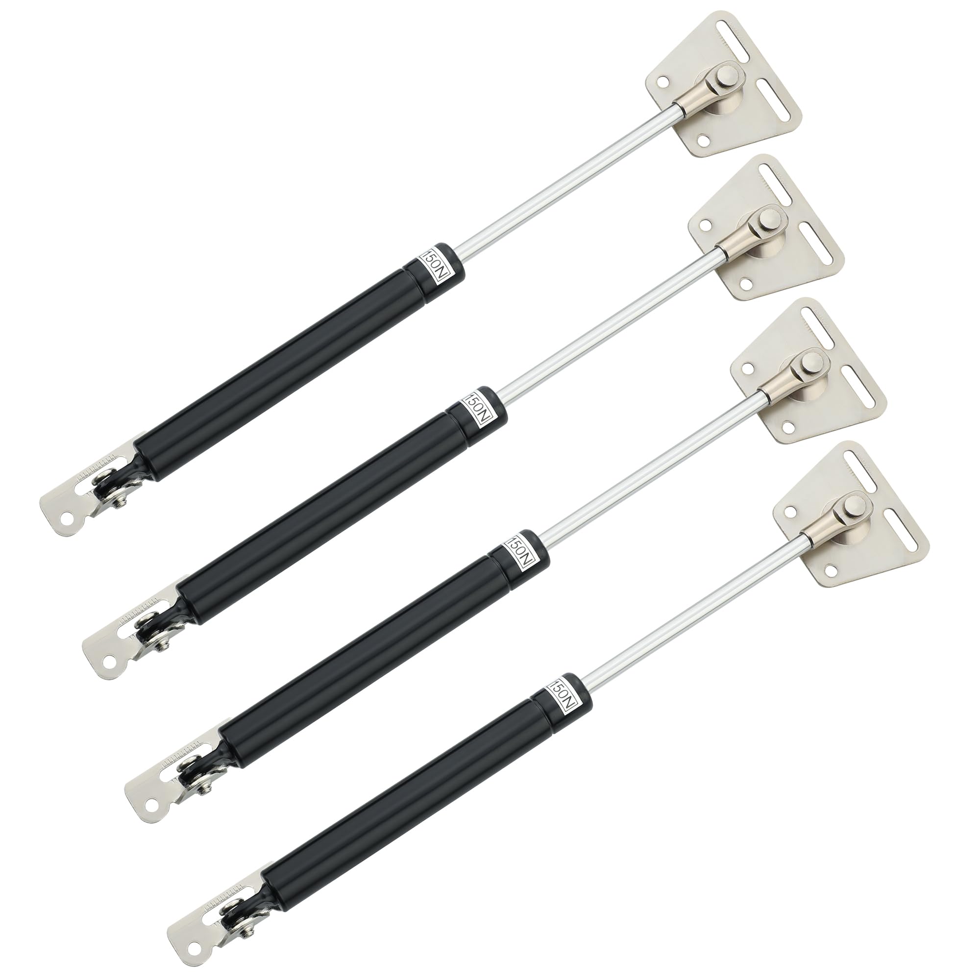 Photo 1 of *****Only 2 in bag******Alise Gas Struts,150N/33.7lb Gas Strut Springs Shock Lift Support for Truck Tool Box Lids RV Bed Floor Boat Hatch Storage Lid Kitchen Cabinet Cover Door Shed Window Custom Project,10 Inch,Pack of 4