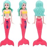 TOPWAYS Pool Diving Toy Set 4 Diving Mermaids Torpedoes Children Pool Games view 7