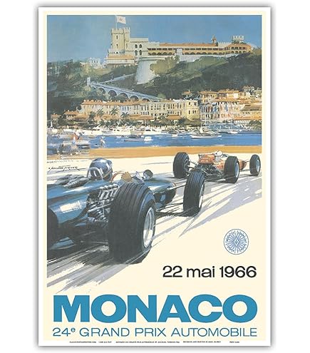 Amazon.com: Monaco Grand Prix Europe (Gd Prix D'Europe) - Vintage