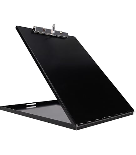 Porte-bloc Saunders 22519 – Aluminium Recyclé – Format Légale (21.6x35.6 Cm) – Clip Haute Capacité 2.5 Cm