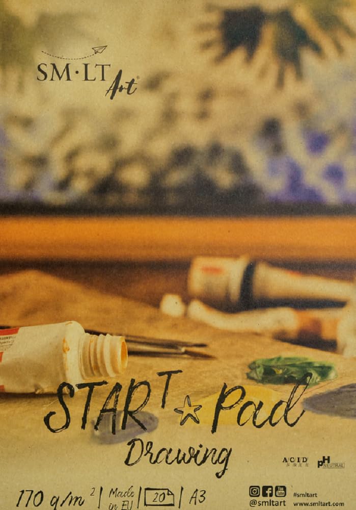 SM.LT Star T A3 Sketchbook 20 Sheets 170gsm