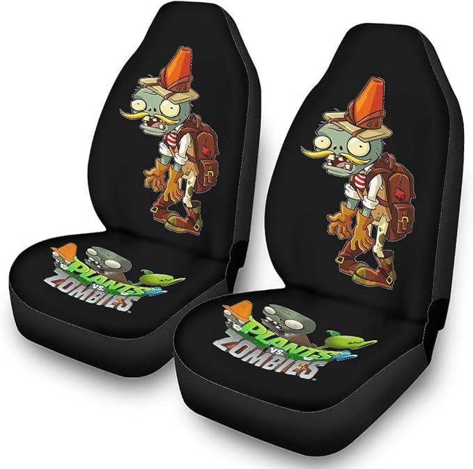 QXGIAO PlantsvsZombiesBeard Front Seat Cover Case