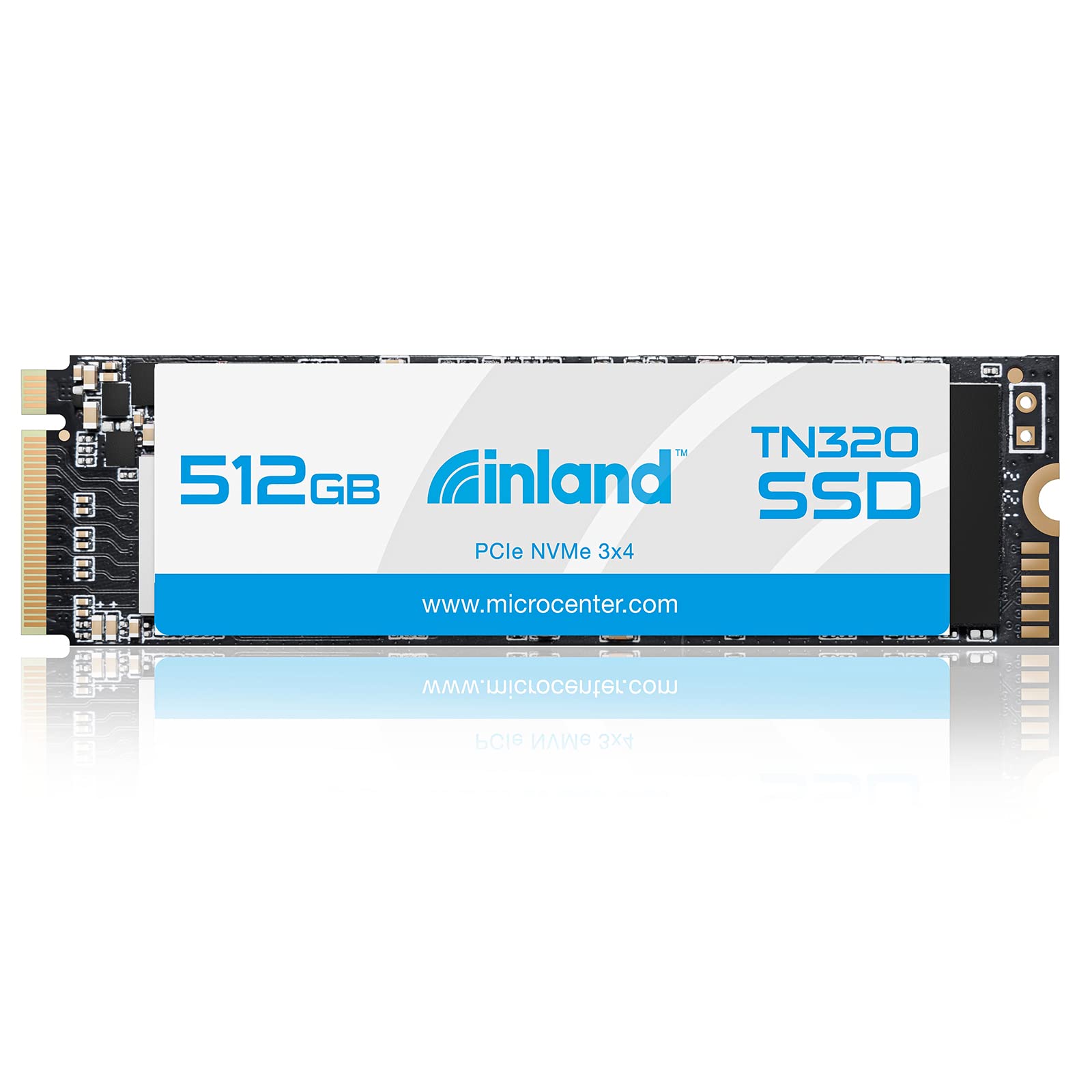 INLAND TN320 512GB NVMe M.2 PCIe Gen3x4 2280 Internal Solid State Drive SSD - Up to 2000 MB/s, 3D NAND, Storage and Memory for Laptop & PC Desktop