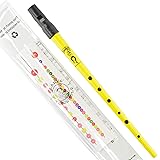 Clarke Sweetone Tinwhistle in C - YELLOW - with