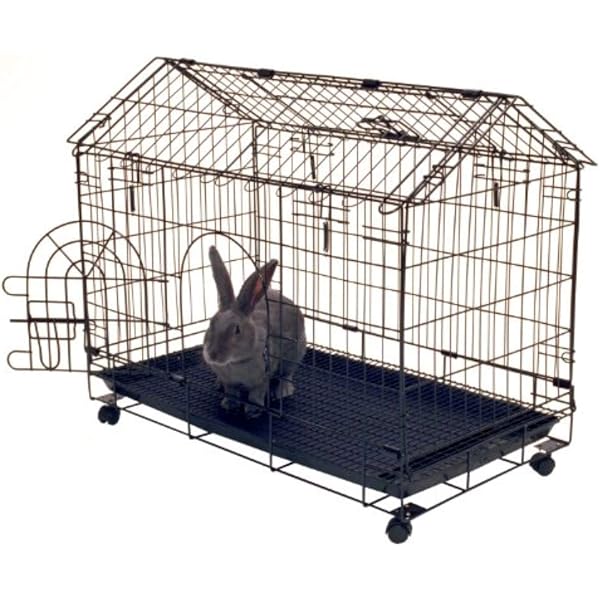 folding rabbit cage