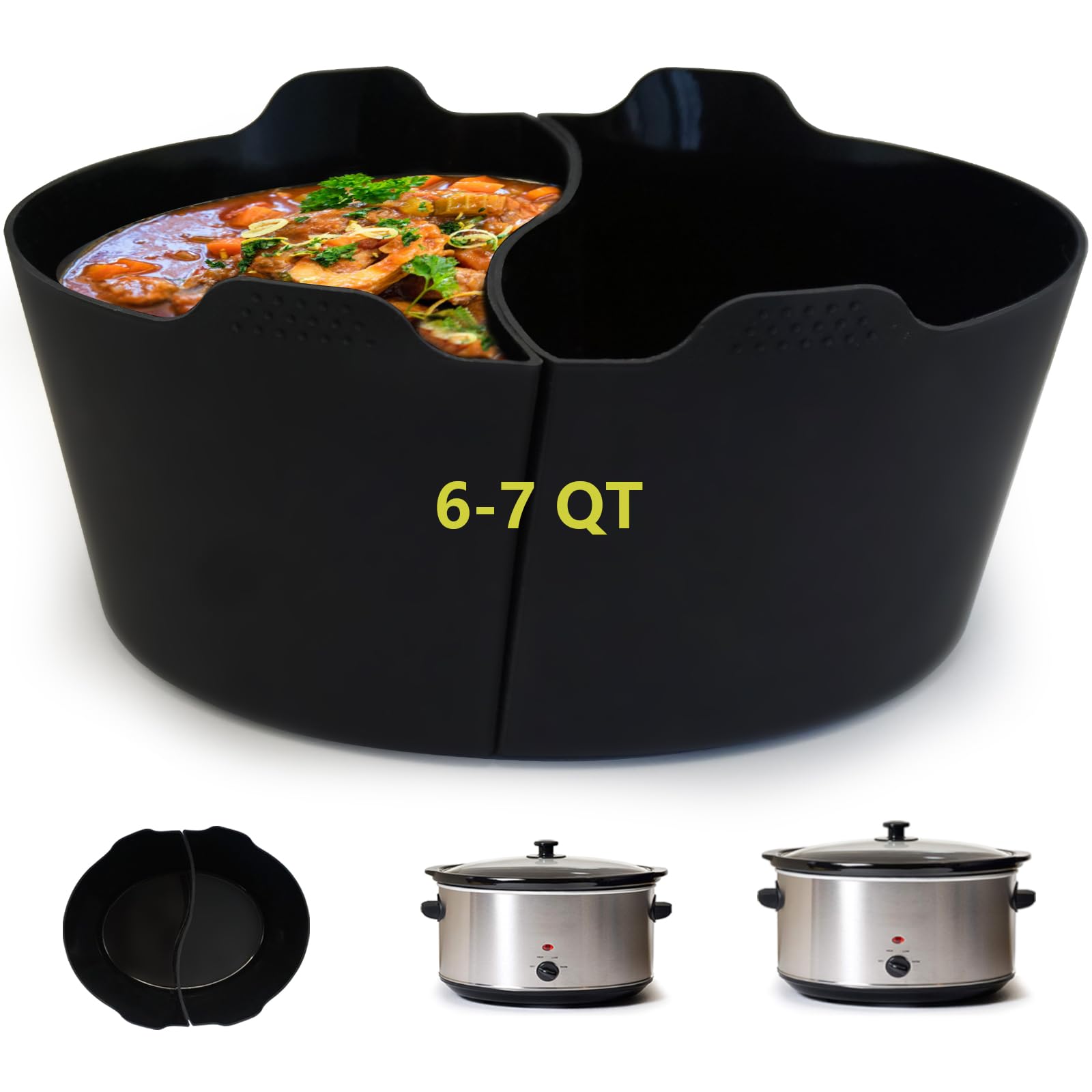 Mua 67 Quart Oval Silicone Slow Cooker Liners,For Crock pot Liners