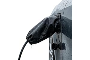 ANKROYU EV Charger Plug Cove, Waterproof Outdoor Electric Car Charging Port Cover, Sun Dust Protection Electric Vehicle Charg