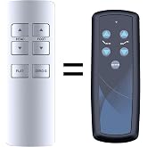 PZL RF358C Replacement Remote Control for Ease 1.0, for Tempur-Pedic Ease 2.0 Adjustable Beds