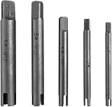 QWORK Tap Extractor Set 3/4 Flute 5 Pcs M5-M12 High Speed Steel view 2
