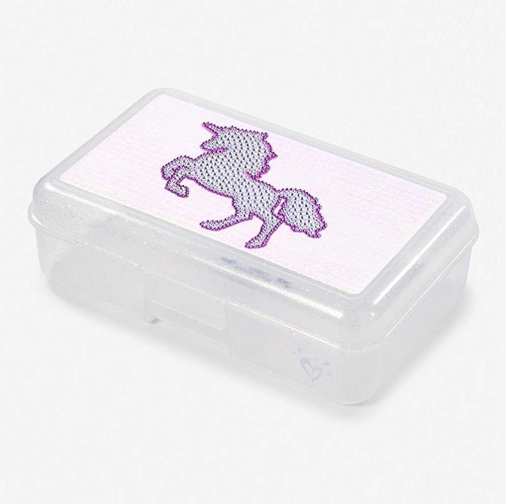 Justice shimmer Unicorn art pencil box Kids' Backpacks