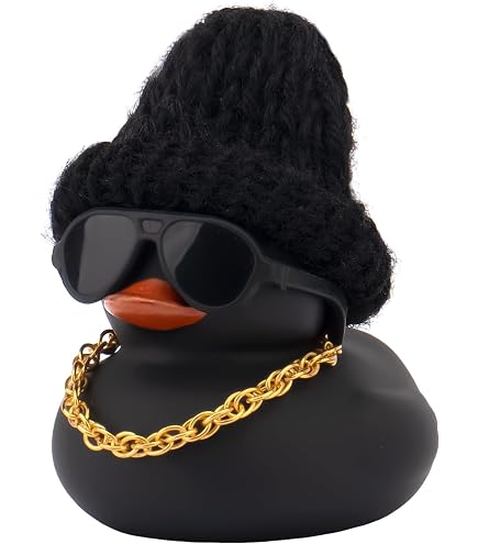 AOT 1PCS Summer Middle Finger Rubber Ducks,Jeeps Ducks for Ducking