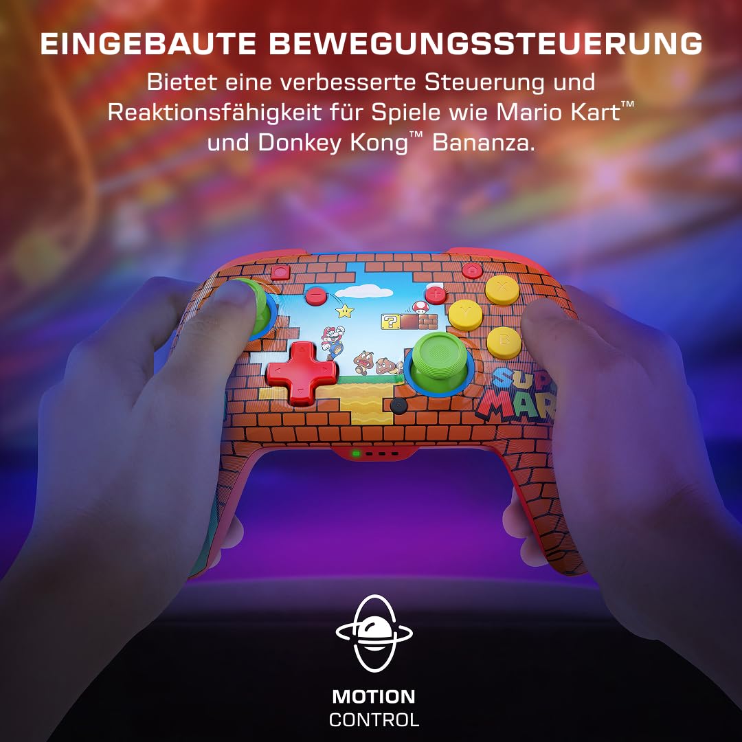 Turtle Beach Rematch Wireless Controller: Mario Bricks Reveal – Offiziell Lizenziert von Nintendo für Nintendo Switch 2 und 1 - C Button nicht vorhanden 4
