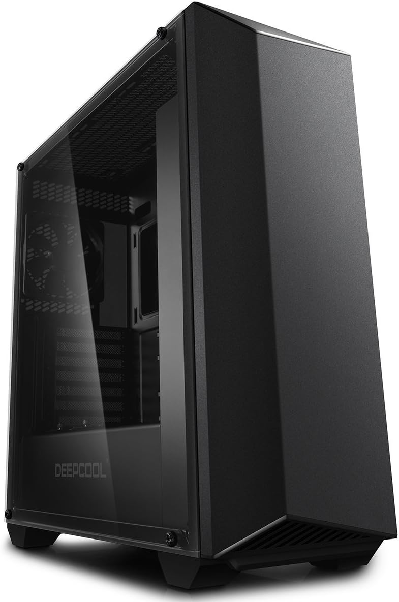 DeepCool Earlkase RGB Torre Negro - Caja de Ordenador (Torre, PC, ABS
