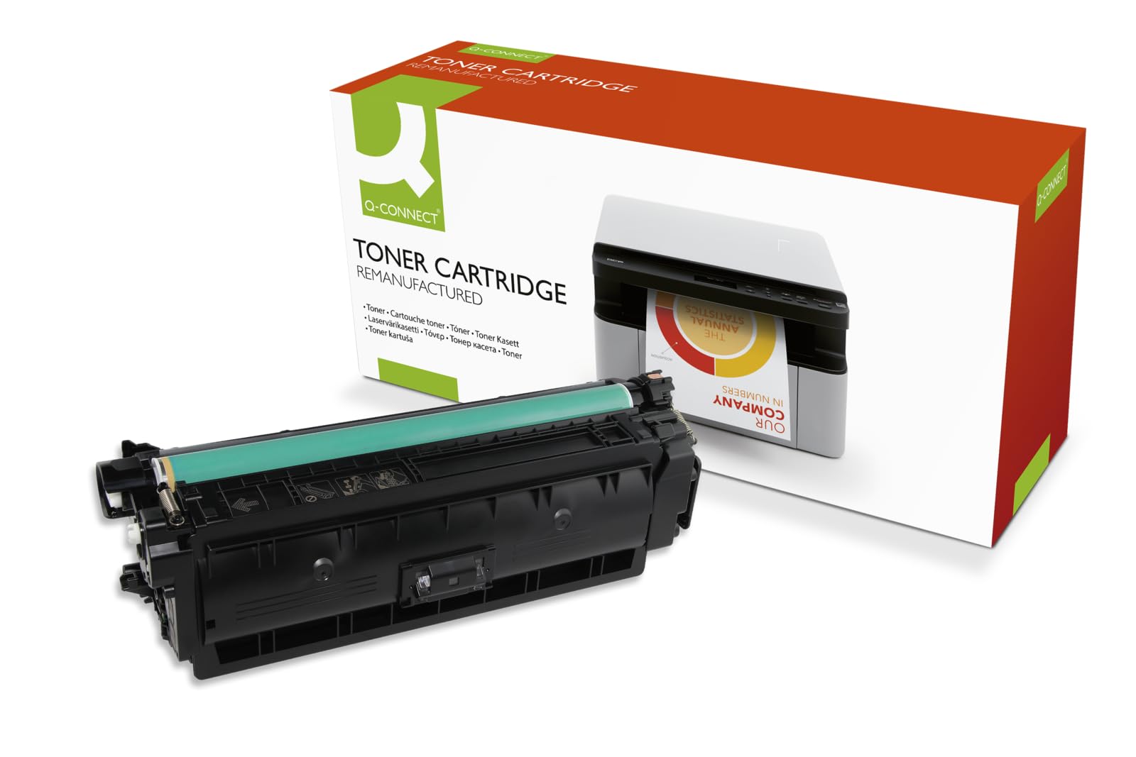 Q-Connect Compatible Toner for HP M552/M553 Toner High Yield, Black