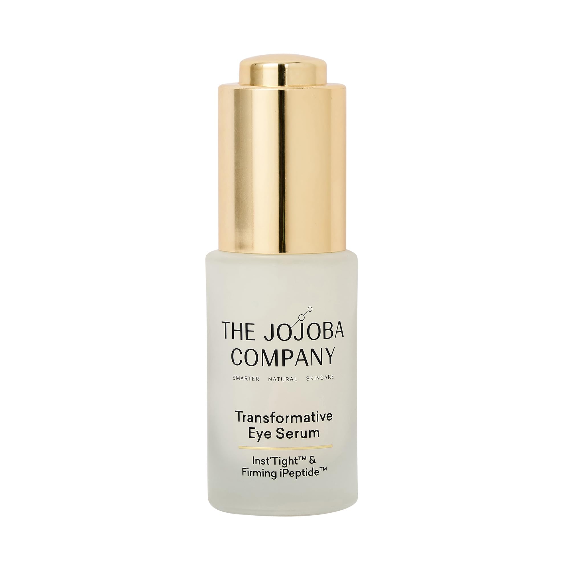 The Jojoba Company Transformative Eye Serum, Smooths Fine Lines and Reduces Eye Bags and Dark Circles, Enriched with Australian Jojoba, Peptides and Salicylic Acid 15ml