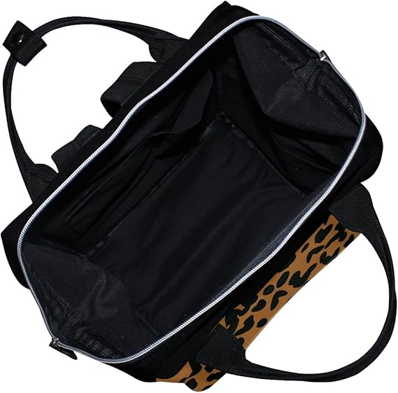leopard nappy bag