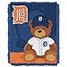 The Northwest Company Officially Licensed MLB Detroit Tigers Field Bear Woven Jacquard Baby Throw Blanket, 36