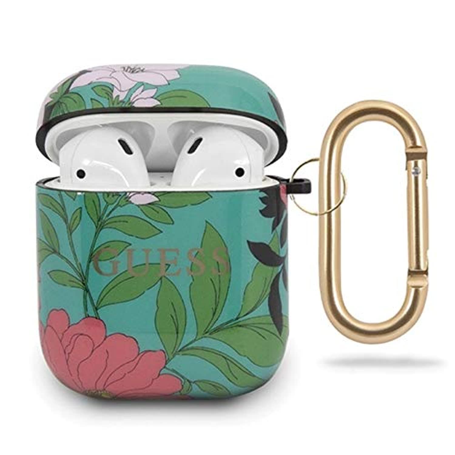 Guess Silicone Case for Apple AirPods Floral - N.1