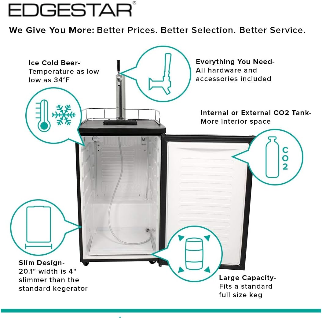 edgestar kegerator kc2000
