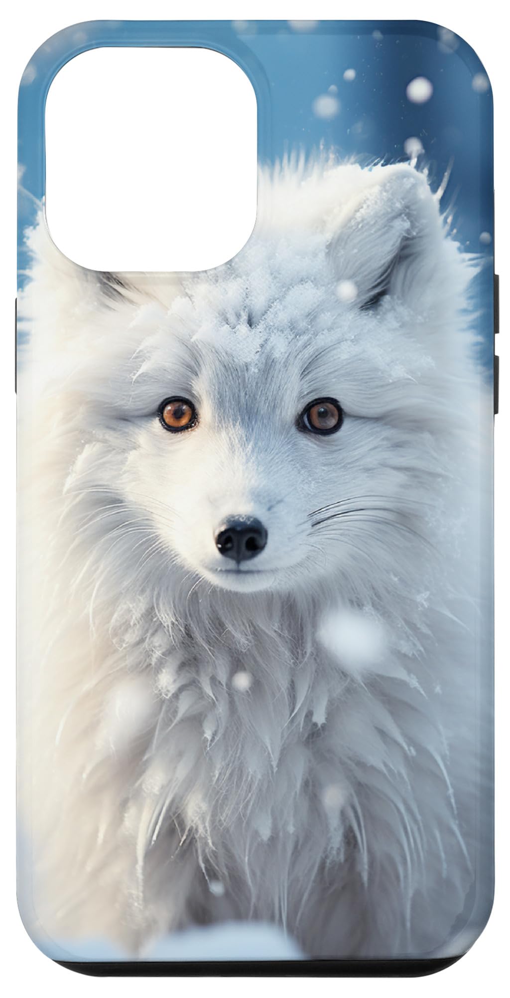 Artic White Fox Snow Snowy Winter Animal Case for iPhone 12 Pro Max