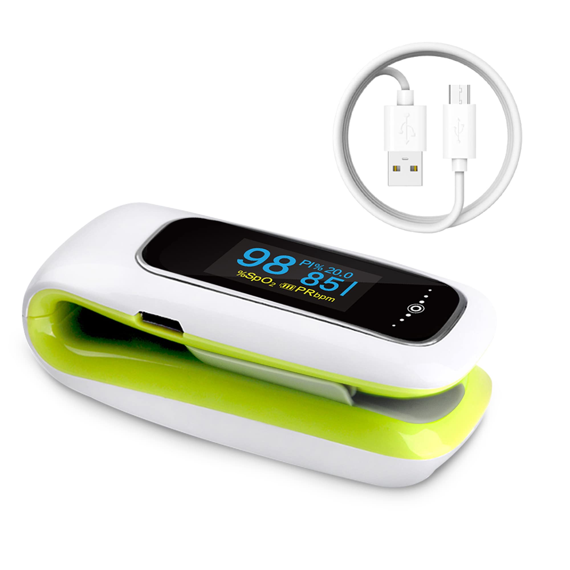 Mua Pulse Oximeter Rechargeable Consumption, Bluetooth Finger Pulse Oximeter for Measuring